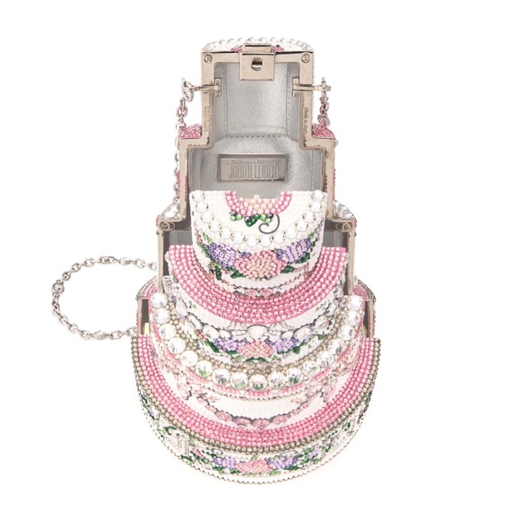 Judith Leiber Tie The Knot Tiered Cake Bag - Picture 3 of 5